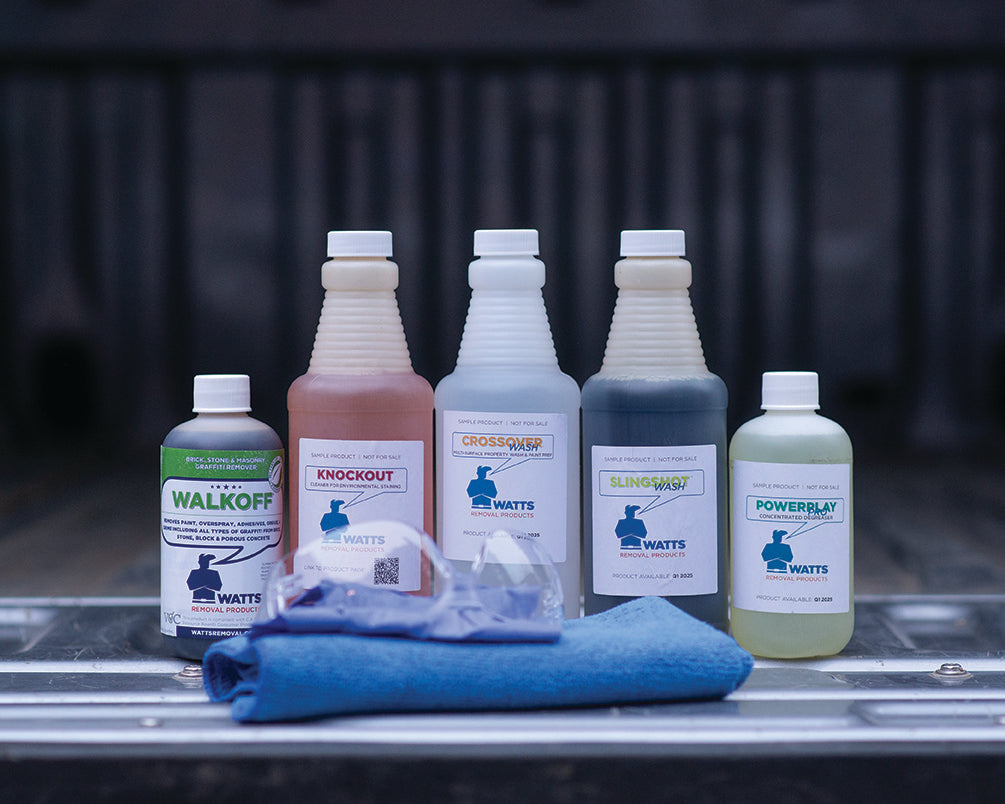 Product Samples Kit — Professional Contractors – Watts Removal Products
